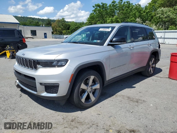 2021 Jeep Grand Cherokee Limited with VIN 1C4RJKBG3M8139556, listed as a Copart auction lot 61906875 with 48,215 mi miles and Salvage title. Bid and sale history available at DreamBid. Image 1.