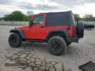 2015 Jeep Wrangler Sport with VIN 1C4AJWAG6FL715453, listed as a Copart auction lot 53686145 with 88,504 mi miles and Salvage Title. Bid and sale history available at DreamBid. Image 2.