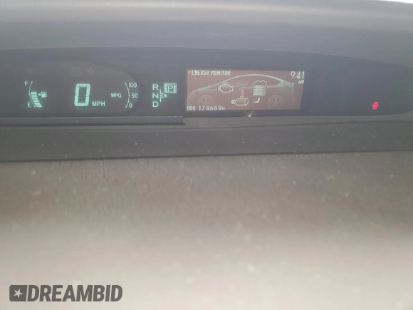 2013 Toyota Prius One with VIN JTDKN3DU6D0348254, listed as a Copart auction lot 51290865 with 174,689 mi miles and Salvage Title. Bid and sale history available at DreamBid. Image 9.
