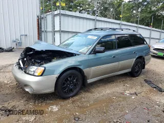 2002 Subaru Legacy Outback L.L. Bean with VIN 4S3BH806927650086, listed as a Copart auction lot 70796904 with 254,649 mi miles and Salvage title. Bid and sale history available at DreamBid. Image 1.