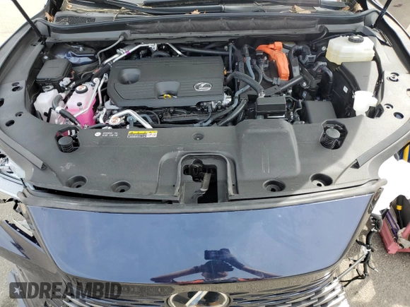 2024 Lexus RX 450h+ Luxury with VIN JTJCJMGA5R2022672, listed as a Copart auction lot 53726055 with 3,963 mi miles and Salvage title. Bid and sale history available at DreamBid. Image 12.