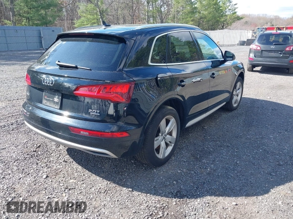 2018 Audi Q5 Premium Plus with VIN WA1BNAFY2J2248778, listed as a IAAI auction lot 42055696 with 100,679 mi miles. Bid and sale history available at carsss.com. Image 4.