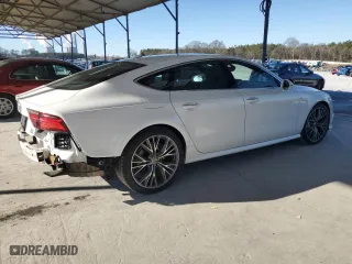 2017 Audi A7 Premium Plus with VIN WAUW2AFC6HN019918, listed as a Copart auction lot 87794145 with 47,882 mi miles and Salvage Title. Bid and sale history available at carsss.com. Image 3.