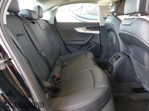2018 Audi A4 Premium with VIN WAUDNAF45JN009698, listed as a Copart auction lot 56996875 with 39,134 mi miles and Salvage title. Bid and sale history available at DreamBid. Image 10.