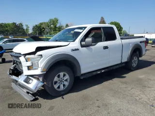2015 Ford F-150 XLT with VIN 1FTFX1EF6FKF05448, listed as a Copart auction lot 60120735 with 155,019 mi miles and Salvage title. Bid and sale history available at DreamBid. Image 1.
