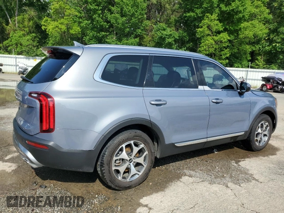 2022 Kia Telluride EX z VIN 5XYP3DHC2NG312799, wystawiony jako Copart lot #55564915 z przebiegiem 70 253 mil mil oraz Szkoda całkowita • Salvage title. Historia ofert i sprzedaży dostępna na DreamBid. Obrazek 3.