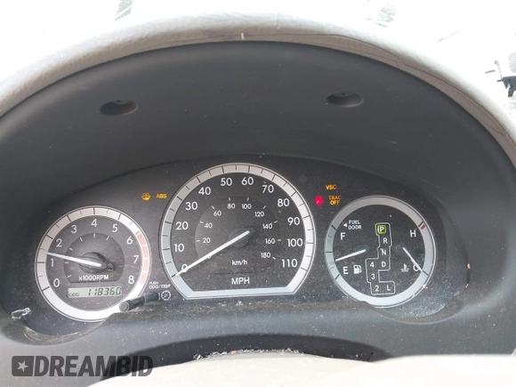 2005 Toyota Sienna CE with VIN 5TDZA23C25S256778, listed as a IAAI auction lot 41834055 with 118,360 mi miles. Bid and sale history available at carsss.com. Image 7.