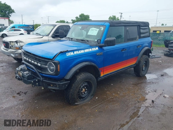 2022 Ford Bronco с VIN 1FMEE5DP7NLB05406, выставлен на аукционе IAAI как лот 42607701 с пробегом 38 206 миль миль и . История ставок и продаж доступна на DreamBid. Изображение 17.