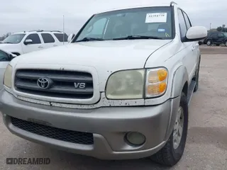 2004 Toyota Sequoia SR5 with VIN 5TDZT34A44S234566, listed as a IAAI auction lot 41594779 with 249,820 mi miles. Bid and sale history available at carsss.com. Image 6.