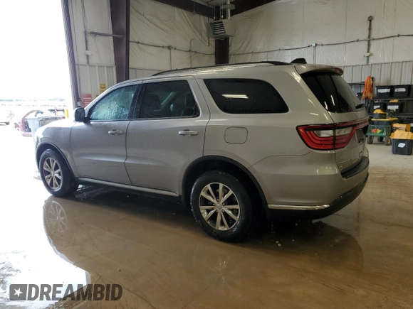 2016 Dodge Durango Limited with VIN 1C4RDHDG9GC424013, listed as a Copart auction lot 53318785 with 135,435 mi miles and Clean title. Bid and sale history available at DreamBid. Image 2.