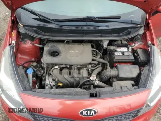 2017 Kia Rio LX with VIN KNADM4A31H6120515, listed as a Copart auction lot 74614204 with 83,204 mi miles and Salvage Title. Bid and sale history available at carsss.com. Image 11.