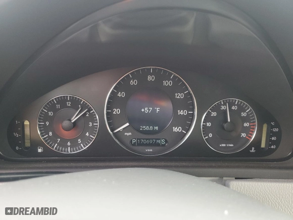 2004 Mercedes-Benz CLK-Class 3.2L with VIN WDBTJ65J04F096387, listed as a Copart auction lot 49657125 with 170,697 mi miles and Salvage Title. Bid and sale history available at carsss.com. Image 9.