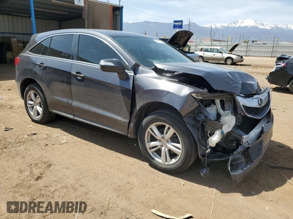 2015 Acura RDX Technology with VIN 5J8TB4H52FL019656, listed as a Copart auction lot 52647445 with 181,754 mi miles and Salvage Title. Bid and sale history available at DreamBid. Image 4.