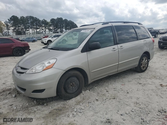 2008 Toyota Sienna CE with VIN 5TDZK23C28S134553, listed as a Copart auction lot 51260095 with NaN miles and Clean Title. Bid and sale history available at carsss.com. Image 1.