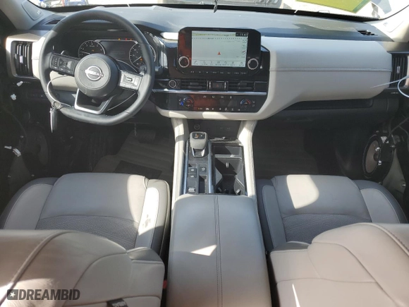 2022 Nissan Pathfinder Platinum with VIN 5N1DR3DG5NC266762, listed as a Copart auction lot 83620494 with 25,271 mi miles and Salvage Title. Bid and sale history available at carsss.com. Image 8.