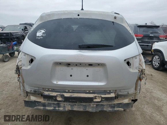 2016 Nissan Pathfinder S with VIN 5N1AR2MM6GC661703, listed as a Copart auction lot 47120825 with 101,779 mi miles and Salvage Title. Bid and sale history available at carsss.com. Image 6.