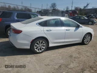 2016 Chrysler 200 C with VIN 1C3CCCCB4GN147409, listed as a Copart auction lot 49275705 with 125,702 mi miles and Salvage Title. Bid and sale history available at carsss.com. Image 3.