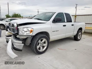 2007 Dodge 1500 SLT z VIN 1D7HA18P67S185795, wystawiony jako Copart lot #60216915 z przebiegiem 113 250 mil mil oraz Szkoda całkowita • Salvage title. Historia ofert i sprzedaży dostępna na DreamBid. Obrazek 1.