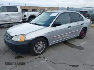 2001 Honda Civic LX with VIN 1HGES15511L023007, listed as a IAAI auction lot 41577660 with 288,408 mi miles. Bid and sale history available at carsss.com. Image 20.