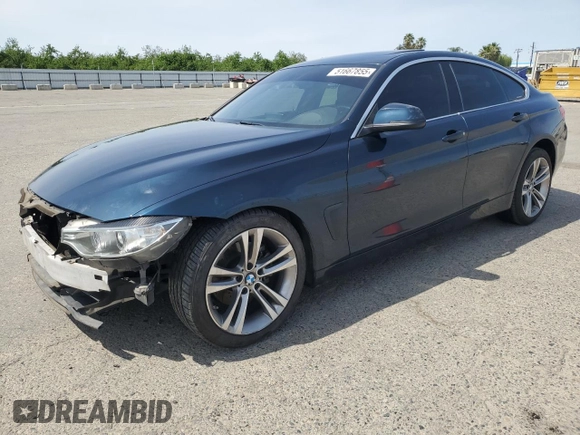 2017 BMW 4 Series 430i z VIN WBA4F7C36HG788507, wystawiony jako Copart lot #51667855 z przebiegiem 128 946 mil mil oraz Szkoda całkowita • Salvage title. Historia ofert i sprzedaży dostępna na DreamBid. Obrazek 1.