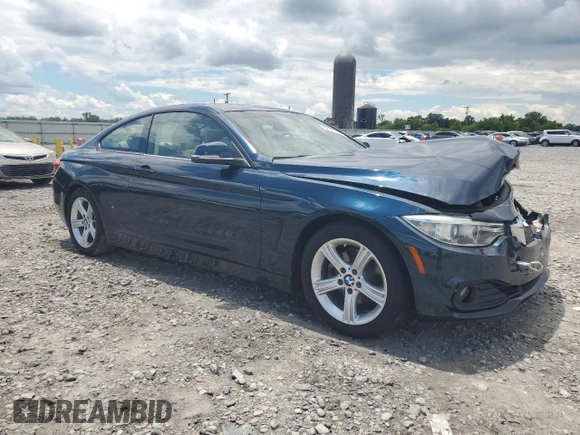 2015 BMW 4 Series 428i z VIN WBA3N3C5XFK232705, wystawiony jako Copart lot #56327515 z przebiegiem 102 089 mil mil oraz Szkoda całkowita • Salvage title. Historia ofert i sprzedaży dostępna na DreamBid. Obrazek 4.