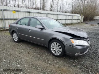 2009 Hyundai Sonata Limited with VIN 5NPEU46C69H484128, listed as a Copart auction lot 49713375 with 104,718 mi miles and Salvage Title. Bid and sale history available at carsss.com. Image 4.