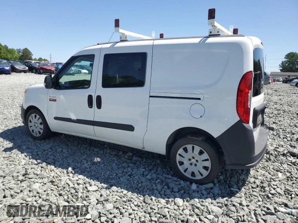 2017 Ram ProMaster City Cargo Tradesman with VIN ZFBERFAB0H6E87584, listed as a Copart auction lot 54689165 with 207,541 mi miles and Clean Title. Bid and sale history available at carsss.com. Image 2.