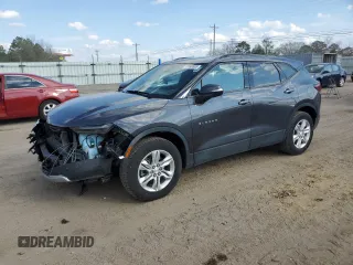 2021 Chevrolet Blazer LT z VIN 3GNKBCR43MS517051, wystawiony jako Copart lot #47066585 z przebiegiem 74 530 mil mil oraz Szkoda całkowita • Salvage title. Historia ofert i sprzedaży dostępna na DreamBid. Obrazek 1.
