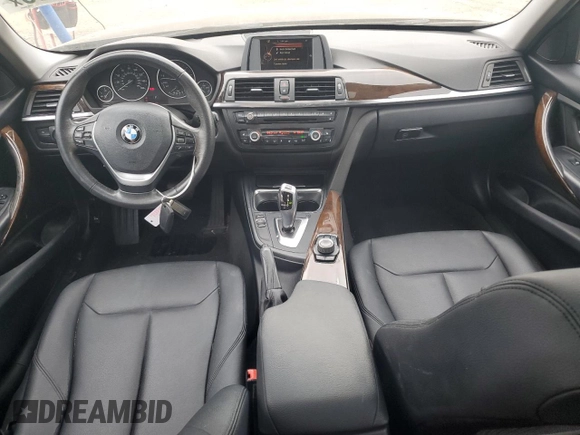2015 BMW 3 Series 328i with VIN WBA3A5G51FNS88208, listed as a Copart auction lot 50377065 with 104,932 mi miles and Salvage Title. Bid and sale history available at carsss.com. Image 8.