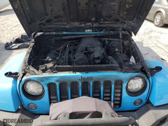 2018 Jeep Wrangler JK Unlimited Sahara with VIN 1C4BJWEG8JL882906, listed as a Copart auction lot 68796164 with 0 mi miles and Salvage Title. Bid and sale history available at carsss.com. Image 13.