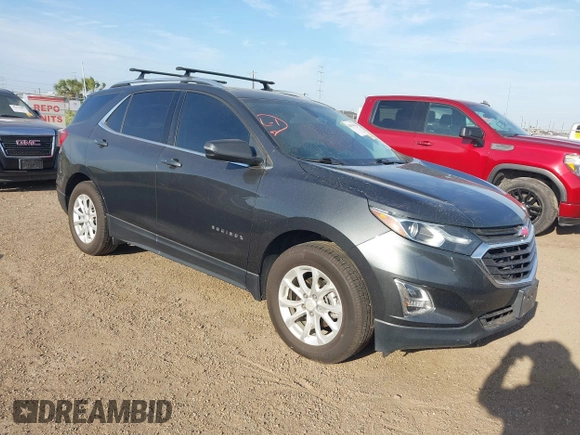 2018 Chevrolet Equinox LT with VIN 2GNAXJEV2J6138245, listed as a IAAI auction lot 42054621 with Not Provided miles and . Bid and sale history available at carsss.com. Image 1.