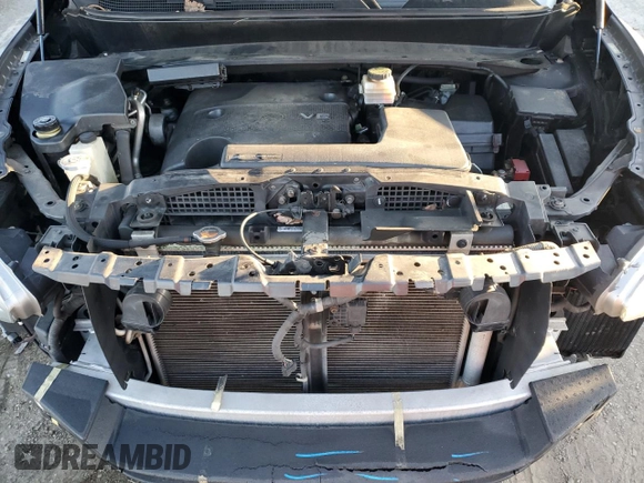 2013 Infiniti JX35 with VIN 5N1AL0MM1DC306035, listed as a Copart auction lot 47924065 with 133,126 mi miles and Salvage Title. Bid and sale history available at DreamBid. Image 12.