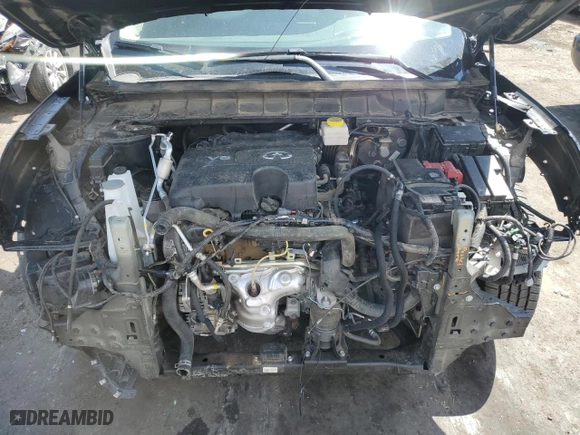2022 Infiniti QX60 SENSORY with VIN 5N1DL1GSXNC335550, listed as a Copart auction lot 69955304 with 39,404 mi miles and Salvage Title. Bid and sale history available at carsss.com. Image 12.