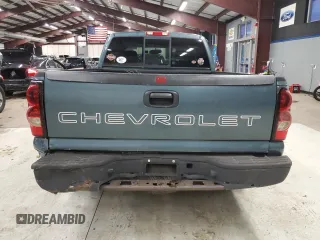 2006 Chevrolet Silverado 1500 Work Truck with VIN 1GCEC19X46Z288905, listed as a Copart auction lot 41909105 with 186,325 mi miles and Clean Title. Bid and sale history available at carsss.com. Image 6.