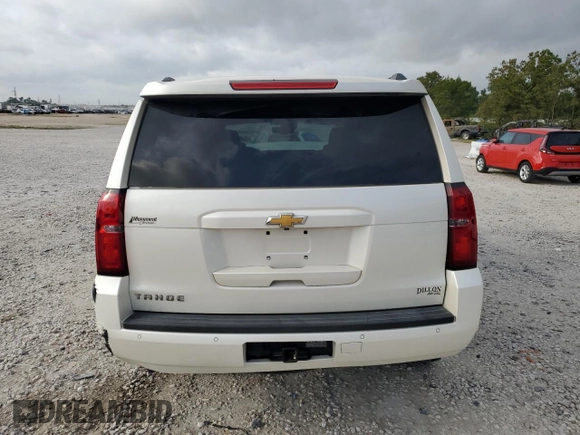 2015 Chevrolet Tahoe LT with VIN 1GNSCBKC9FR220574, listed as a Copart auction lot 54788555 with 244,491 mi miles and Salvage title. Bid and sale history available at DreamBid. Image 6.