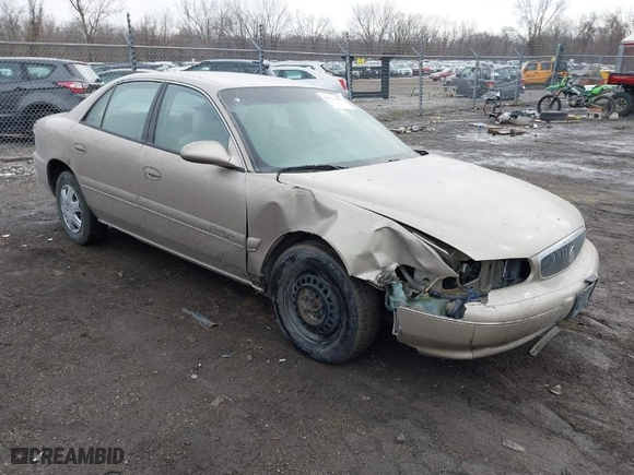 2000 Buick Century Custom with VIN 2G4WS52J9Y1154287, listed as a IAAI auction lot 41527151 with 1 miles. Bid and sale history available at carsss.com. Image 1.