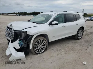 2024 GMC Acadia FWD Denali z VIN 1GKENLKS0RJ221469, wystawiony jako Copart lot #78418114 z przebiegiem 1310 mil mil oraz Szkoda całkowita • Salvage title. Historia ofert i sprzedaży dostępna na DreamBid. Obrazek 1.