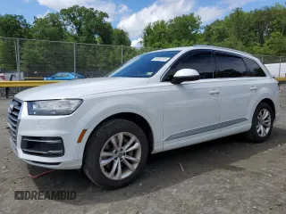2019 Audi Q7 Premium Plus with VIN WA1LHAF74KD039292, listed as a Copart auction lot 58166745 with 114,958 mi miles and Salvage title. Bid and sale history available at DreamBid. Image 1.