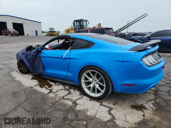 2017 Ford Mustang GT with VIN 1FA6P8CF1H5203696, listed as a Copart auction lot 63377405 with Not provided miles and Salvage title. Bid and sale history available at DreamBid. Image 2.
