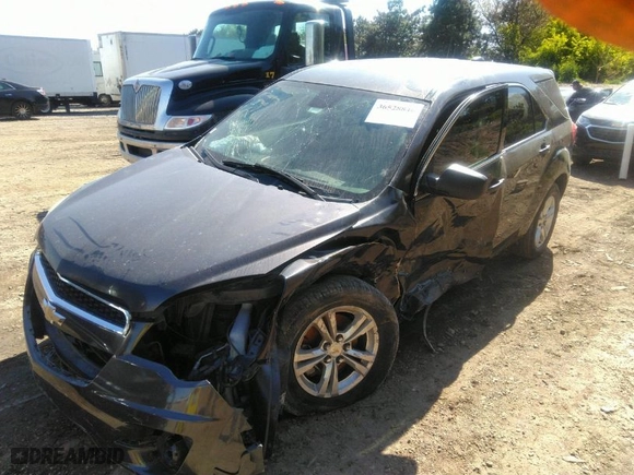 2016 Chevrolet Equinox LS with VIN 2GNFLEEK6G6185155, listed as a IAAI auction lot 40843851 with 115,919 mi miles. Bid and sale history available at carsss.com. Image 2.