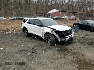 2022 Ford Explorer ST-Line с VIN 1FMSK8KH6NGB68014, выставлен на аукционе Copart как лот 57869785 с пробегом 69 076 миль миль и Списание • Salvage title. История ставок и продаж доступна на DreamBid. Изображение 11.
