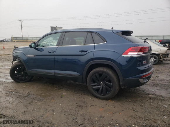 2022 Volkswagen Atlas Cross Sport 3.6L V6 SE w/Technology with VIN 1V2HE2CA9NC217684, listed as a Copart auction lot 37817773 with 3,131 mi miles. Bid and sale history available at carsss.com. Image 2.
