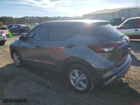 2022 Nissan Kicks S with VIN 3N1CP5BV9NL521374, listed as a Copart auction lot 84773354 with 34,984 mi miles and Salvage Title. Bid and sale history available at carsss.com. Image 2.