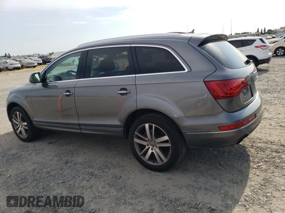 2011 Audi Q7 Premium Plus with VIN WA1LGAFE1BD007630, listed as a Copart auction lot 60173075 with 183,377 mi miles and Clean title. Bid and sale history available at DreamBid. Image 2.