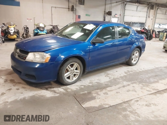 2012 Dodge Avenger SE with VIN 1C3CDZAB2CN275242, listed as a IAAI auction lot 42159958 with 176,650 mi miles and . Bid and sale history available at carsss.com. Image 2.