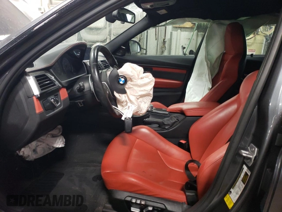 2016 BMW M3 with VIN WBS8M9C58G5D31002, listed as a Copart auction lot 43856904 with 55,300 mi miles. Bid and sale history available at carsss.com. Image 7.