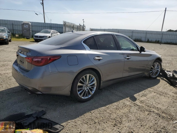 2019 Infiniti Q50 Luxe с VIN JN1EV7AP5KM543452, выставлен на аукционе Copart как лот 54948845 с пробегом 47 114 миль миль и Списание • Salvage title. История ставок и продаж доступна на DreamBid. Изображение 3.