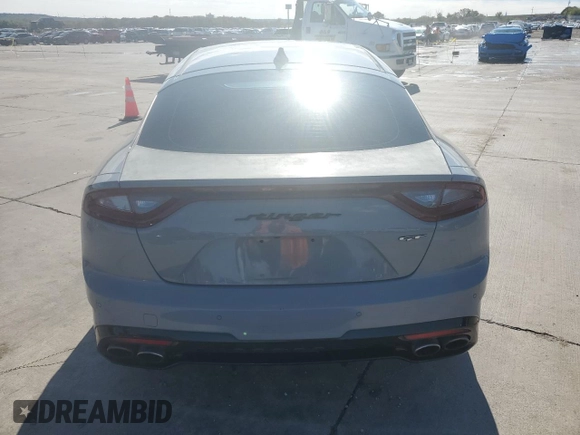 2019 Kia Stinger GT1 with VIN KNAE45LC1K6045278, listed as a Copart auction lot 78617794 with Not Provided miles and Salvage Title. Bid and sale history available at DreamBid. Image 6.