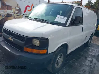 2012 Chevrolet Express Cargo with VIN 1GCWGFCA7C1171520, listed as a IAAI auction lot 41759234 with 197,758 mi miles and . Bid and sale history available at DreamBid. Image 2.