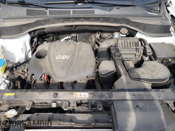 2016 Hyundai Santa Fe z VIN 5XYZTDLB3GG308481, wystawiony jako Copart lot #57788255 z przebiegiem 100 174 mil mil oraz Szkoda całkowita • Salvage title. Historia ofert i sprzedaży dostępna na DreamBid. Obrazek 11.